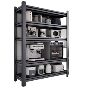 Sanjian Kitchen Carbon Steel 5 Tier Storage Rack Adjustable For <b>Microwave</b> Oven And <b>Small</b> Appliances Home Use - Product Image 5