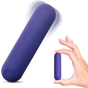 女性用大人のおもちゃ バレットバイブレーター クリトリスGスポット刺激 10種類の振動モード搭載 ミニフィンガーバイブレーター カップル向け - Product Image 1