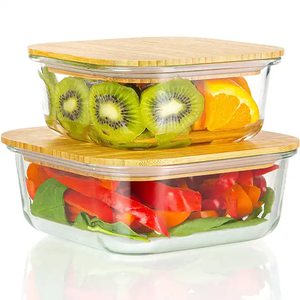 Bocaux de Conservation Alimentaire Modernes <span class=keywords><strong>et</strong></span> Durables en Verre pour Bébés <span class=keywords><strong>et</strong></span> Tout-Petits avec Couvercle – Boîtes Portables pour Collations <span class=keywords><strong>et</strong></span> Déjeuners au Bureau, Idéales pour Garder les Aliments Frais - Product Image 5