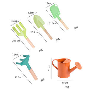 Juego de 6 Herramientas de Jardinería para Niños, Mini Juego de Herramientas de Jardín con Bolsa - Product Image 2