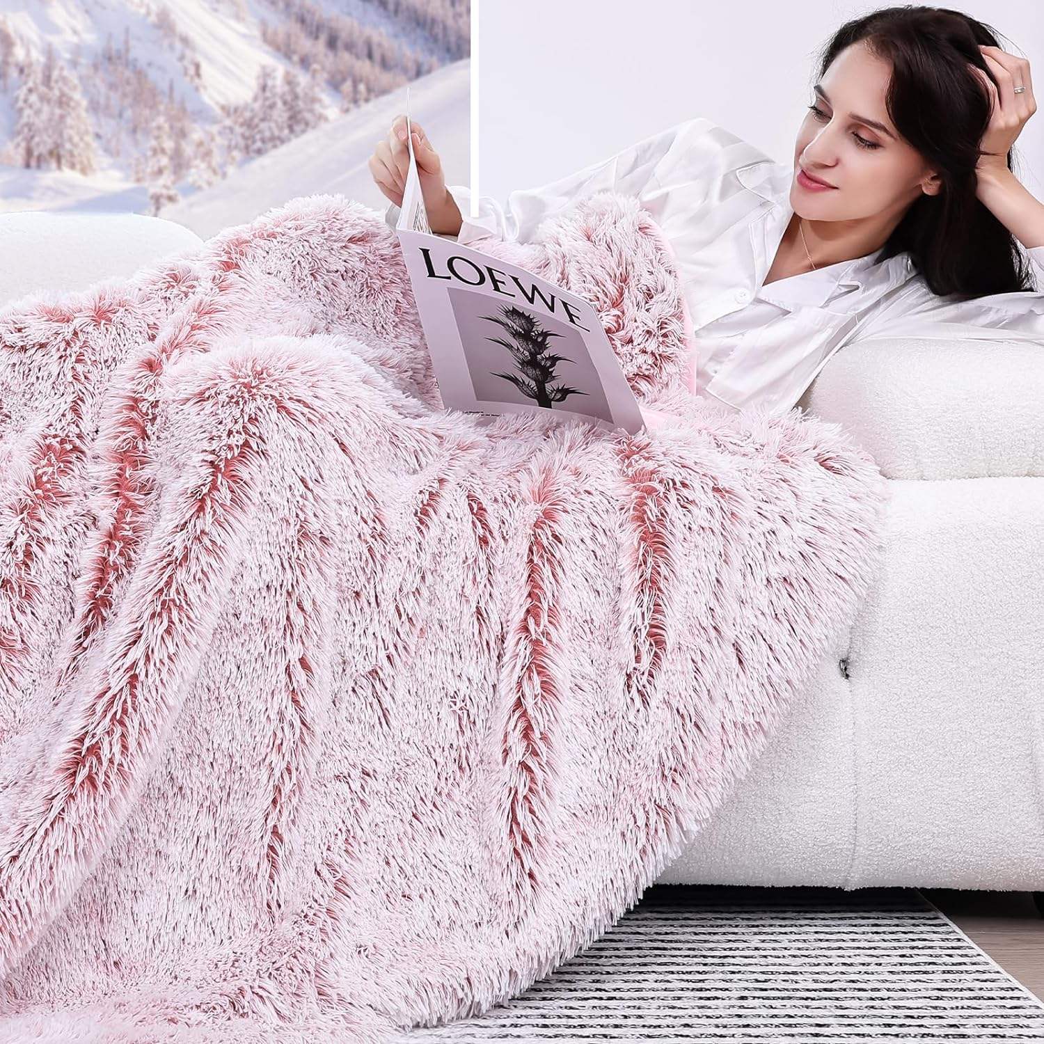 Fuzzy Blanket Tie Dye Soft Blanket Wholesale Twin Size Soft Fluffy