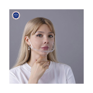Venta al por mayor de fábrica OxygenMask Clear ShieldMasks Cara transparente Máscaras faciales de plástico transparente - Product Image 5