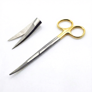 Ciseaux chirurgicaux Joseph Odontomed 2011 ODM-51-65E en carbure de tungstène, 5 3/4 po, aiguisés/courbés, pour équipement médical - Product Image 1