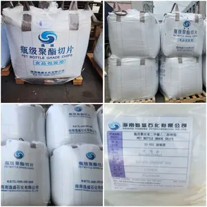 China YiSheng PET YS-H01 Polyester Chips IV 0.78 Water Bottle Grade PET Resin Virgin PET Chips Raw Material