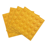Baldosas Táctiles de Plástico PVC TPU, Indicador Táctil ABS, Tira Táctil Autoadhesiva con Adhesivo para Personas Ciegas