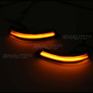 2 Luces LED Dinámicas para Intermitentes de Coche, Indicador de Espejo Retrovisor Lateral, Lámpara Intermitente para Ford Focus 2 3 Mk2 Mk3 Mondeo Mk4 - Product Image 4