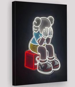 Envío Directo, logotipo personalizado, letrero de neón <span class=keywords><strong>LED</strong></span> acrílico, decoración de pared para tienda y construcción de Hospital con fuente de alimentación de enchufe AC/DC - Product Image 2