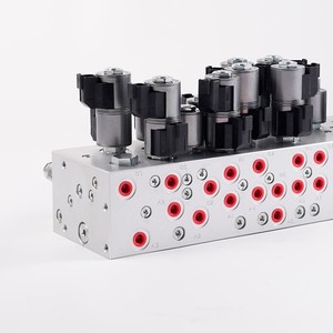 Walvoil SD5 hidrolik <span class=keywords><strong>Manifold</strong></span> bloğu ekskavatörler için 5 yollu standart hidrolik valf 15000 psi hidrolik Test manifoldu - Product Image 3