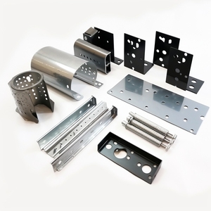 Custom Sheet Metal Fabrication <b>Powder</b> Coated Mounting Bracket Hardware Kit Industrial Machinery OEM ODM Direct Factory - Product Image 3