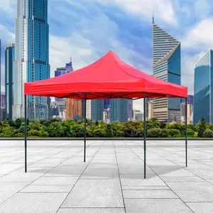 Schlussverkauf Aluminium Pop-Up-Gazebo-Zelt individuelles Vordach sofortiges faltbares Zelt Outdoor Pop-Up tragbares Schatten