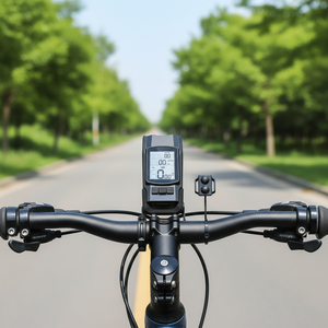 عداد سرعة ومسافة مضيء مقاوم للماء للدراجات الجبلية والطرق مع سهولة التركيب ورمز عالمي - Product Image 4