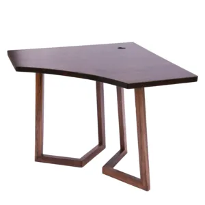 OEM/ODM dessus de table d'angle en bois de hêtre massif dessus de table personnalisé salon meubles de chambre d'hôtel