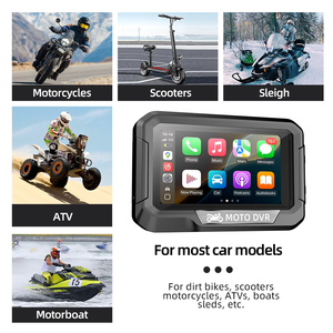 Unidad Principal Impermeable JMC, <span class=keywords><strong>la</strong></span> Más <span class=keywords><strong>Pequeña</strong></span>, Mantiene el Tablero Limpio para Harley Cruiser Cafe Racer, Mini Navegador GPS para Motocicleta <span class=keywords><strong>de</strong></span> 3.4 Pulgadas - Product Image 6