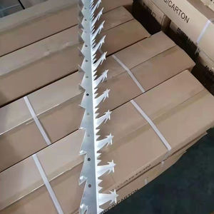 大きな亜鉛メッキ壁スパイクアンチクライムスパイク壁かみそりスパイク - Product Image 4