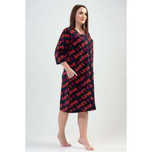 Vestido de Casa para Mujer, Talla XXL, Manga 3/4, con Cierre y Bolsillos, Ropa de Dormir - Product Image 3