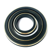 Joints d'étanchéité en nitrile 80-90 Shore A avec bagues de renfort en laiton, FIG602 1502, joints de remplacement pour systèmes de conduites de pétrole