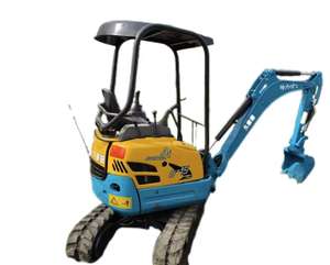 Prix bon marché, mini-pelle Kubota d'occasion 1 tonne, mini pelleteuse Kubota U15 d'occasion d'origine japonaise à vendre - Product Image 1