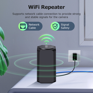 Nhà Hub Wifi Repeater và 2CH kích thước nhỏ năng lượng mặt trời Máy ảnh duy nhất ngoài trời IP66 không thấm nước IR tầm nhìn ban đêm năng lượng mặt trời Máy ảnh kết hợp Bộ dụng cụ - Product Image 3