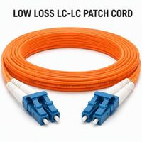 Cordon de brassage fibre optique monomode LC Duplex OM3 de haute qualité 9/125µm avec gaine PVC 850m pour usage intérieur dans les centres de données et les écoles