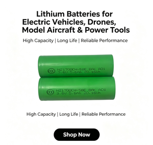 Литий-ионные аккумуляторы BAK INR21700 58E 5800 мАч 3.6В с длительным сроком службы, оригинальные, для повербанков - Product Image 1