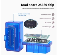 Mini escáner inalámbrico OBD2 V21 lector de código para herramienta de diagnóstico de coche Android