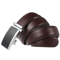 Ceinture Homme LY88134-1 en Cuir Véritable 3,5 CM avec Boucle Personnalisable – Vente en Gros Usine, Idéale pour Loisirs et Affaires
