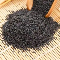 Vente en gros de graines de sésame noires naturelles 100% graines de sésame noires crues pour aliments santé purs