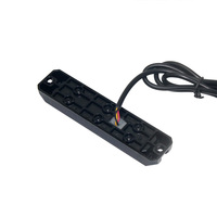 Luces estroboscópicas de emergencia para camión, luces de advertencia intermitentes para vehículos de seguridad de construcción, para tablero, visera de cubierta, rejilla estroboscópica,