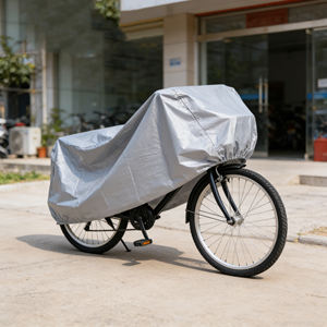Всепогодный чехол для велосипеда из полиэтилена для японского рынка: водонепроницаемый, с защитой от УФ-излучения и пыли – идеально подходит для велосипедов и скутеров в Токио и Осаке, для ежедневного использования. - Product Image 2
