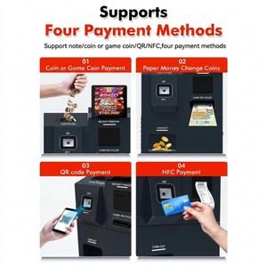 Kiosco de Pago de Autoservicio, Punto de Venta Inteligente con Aceptador de Efectivo para Restaurante, Máquina de <span class=keywords><strong>Autocobro</strong></span>, Pago de Facturas, Código QR, NFC - Product Image 5