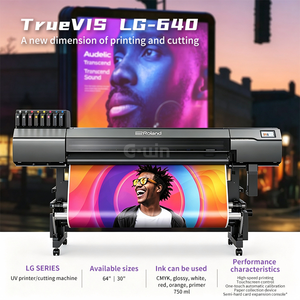 Impresora UV de inyección de tinta digital de doble cabezal Roland DG-LG-640 original TrueVIS LG-640 para impresión y corte - Product Image 1