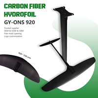 Mât en fibre de carbone ultra-léger GY ONS-920 76/90cm pour planche de surf, hydrofoil pour sports nautiques généraux en eau ouverte, surf électronique