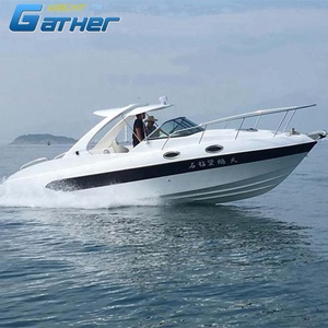 Gather Yacht 27ft Luxury Cuddy Cabin Cruiser Thuyền Để Bán