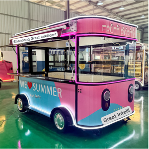 Camion de nourriture Kiosque à jus de café Pizza Shop Cuisine Remorque Vélo à crème glacée Hot Dog Électrique Mobile Food Italian Food Cart Service - Product Image 3