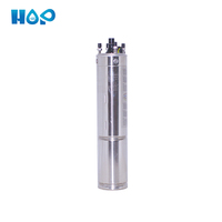 Moteur de pompe HOP de 0,5 ch à 10 ch, monophasé/triphasé, pompe submersible pour puits profonds pour l'irrigation