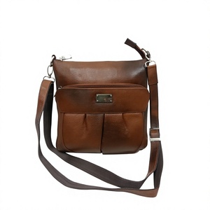 Bolsos de Mano Casuales de Moda para Mujer, de Cuero Genuino, con Cierre de Cremallera, Personalizables OEM, Ligeros y Resistentes al Agua, de BS INTERNATIONAL - Product Image 2