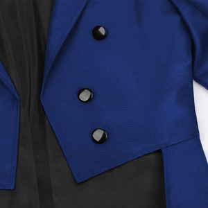 Veste Steampunk Rétro Halloween pour <span class=keywords><strong>Homme</strong></span>, Costume Gothique Victorien, Uniforme <span class=keywords><strong>de</strong></span> Smoking, Costume <span class=keywords><strong>de</strong></span> Cosplay Médiéval, <span class=keywords><strong>Manteau</strong></span> à Traîne pour Spectacle Scénique - Product Image 5