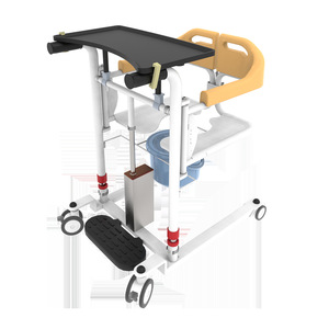 New Trend Bathroom Safety Equipment Commode Toilet <b>Chair</b> Wholesale Hydraulic Elderly Patient Lift Transfer <b>Chairs</b> for Disabled - Product Image 3
