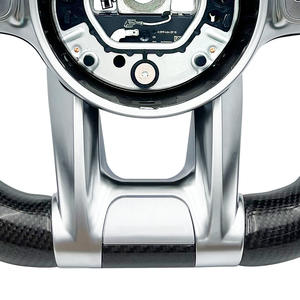 Volant de voiture personnalisé avec logo personnalisé pour Mercedes Benz AMG GT <span class=keywords><strong>C250</strong></span> W140 W164 C63s Glc <span class=keywords><strong>2017</strong></span> - Product Image 5