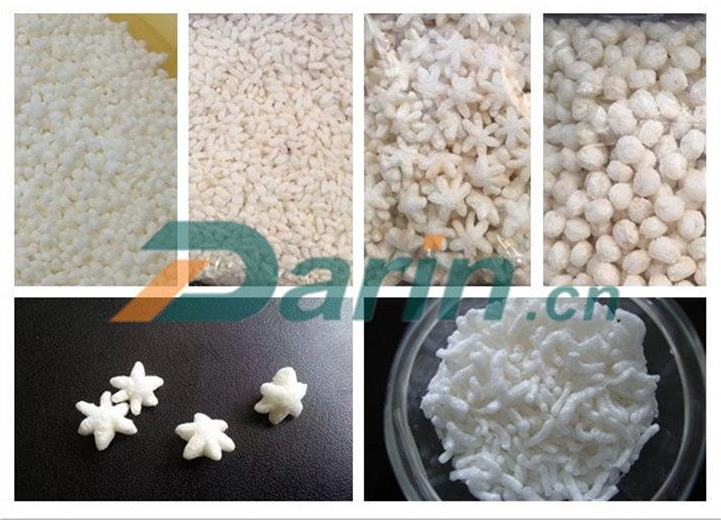 Непрерывная работа машины для производства рисовых буфанов