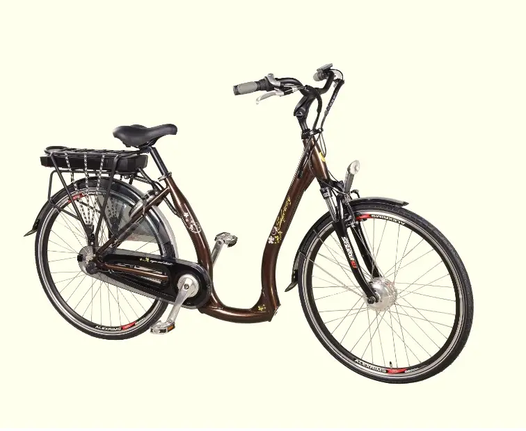 Most Welcomed 26" Female Holland Style Electric City Bike with suspension fork