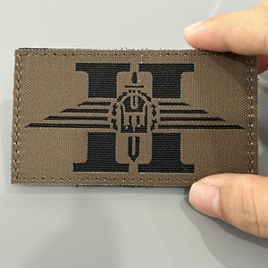 カスタム印刷昇華コーデュラパッチアイロン最低メロウボーダーダイ昇華印刷パッチ - Product Image 3