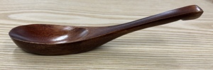 [Modelo de sobremesa independiente] Madera natural, cuchara de arroz de madera lacada, 15 × 4 cm |   Para platos calientes, arroz con leche, ramen; Restau - Product Image 3