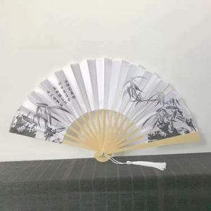 Abanico de Mano Portátil de Bambú Ecológico para Recuerdo de Boda con Logotipo Personalizado - Manualidad Decorativa DIY para Estilo y Portabilidad - Product Image 6