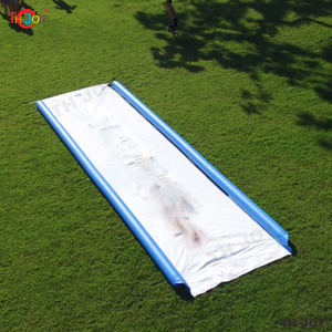 สไลเดอร์เป่าลม PVC ขนาด 20x3 เมตร แบบกำหนดเองสำหรับเด็ก สไลเดอร์น้ำยาวพิเศษสำหรับเล่นในเมือง อุปกรณ์สนามเด็กเล่นกลางแจ้ง รุ่น YH 006 รับน้ำหนักได้ 100 กก. - Product Image 2