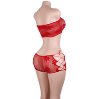 Tenue de strip-teaseuse, performance de pole dance, lingerie sexy, club, résille, strass, festival, body en maille, tenue de danse exotique