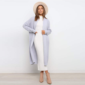 <span class=keywords><strong>Cardigan</strong></span> e maglieria da donna <span class=keywords><strong>Cardigan</strong></span> lunghi lavorati a maglia da donna - Product Image 1
