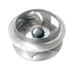 Roue à vent en aluminium entièrement <span class=keywords><strong>vortex</strong></span> personnalisée 12 pales finition polie dépoussiérage contrôle du brouillard d'huile aspirateur industriel - Product Image 1