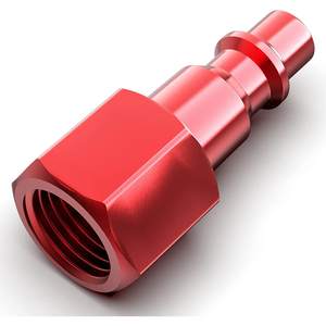 ข้อต่ออลูมิเนียมแบบเร็ว 1/4 NPT ของอเมริกา ชุด 5 ชิ้น อะไหล่ระบบนิวเมติก - Product Image 2