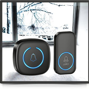 <span class=keywords><strong>Sonnette</strong></span> <span class=keywords><strong>sans</strong></span> <span class=keywords><strong>fil</strong></span> moderne <span class=keywords><strong>étanche</strong></span> avec <span class=keywords><strong>portée</strong></span> de 1000 pieds pour bureaux, bâtiments, <span class=keywords><strong>extérieur</strong></span> et usage domestique - Product Image 3